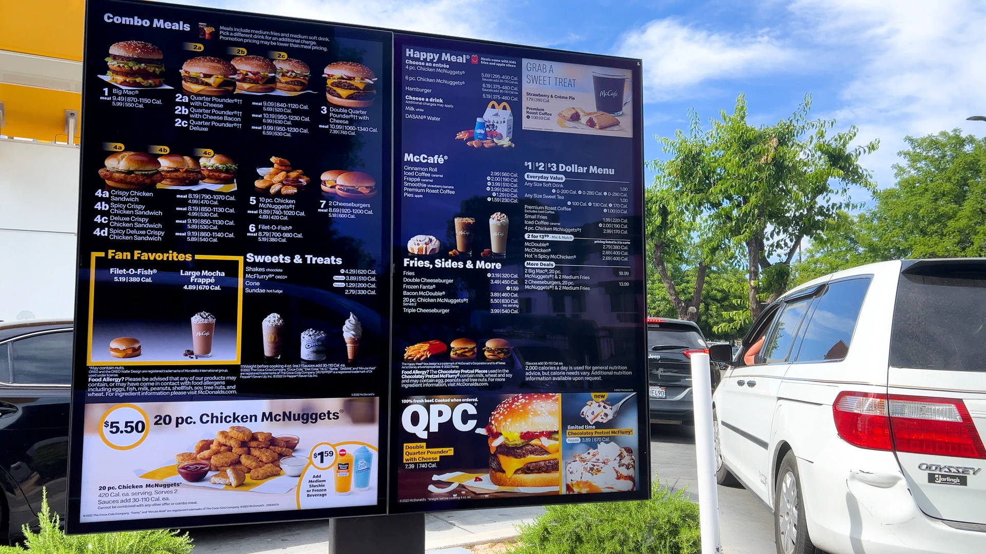 Irving Menu Boards